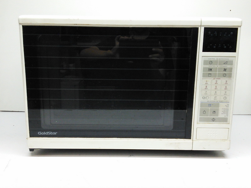 microondas goldstar 37.5x56.5x50 funci. con plato 1u